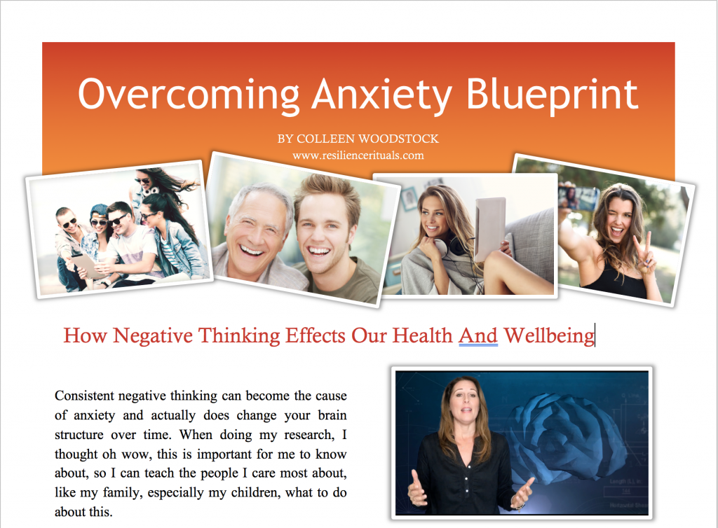 Resilience rituals overcoming anxiety blueprint